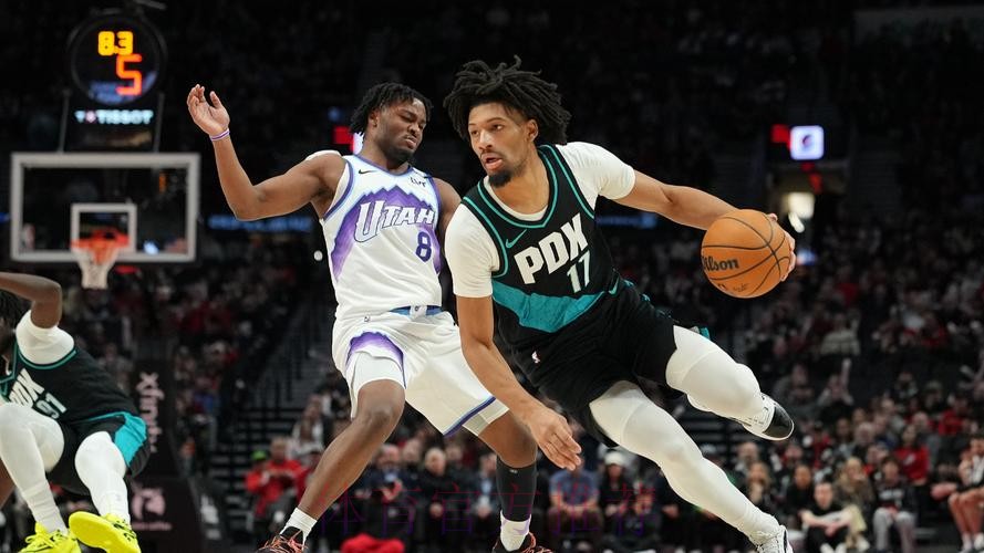 杨瀚森4分阿夫迪亚33+8+9 开拓者大胜爵士